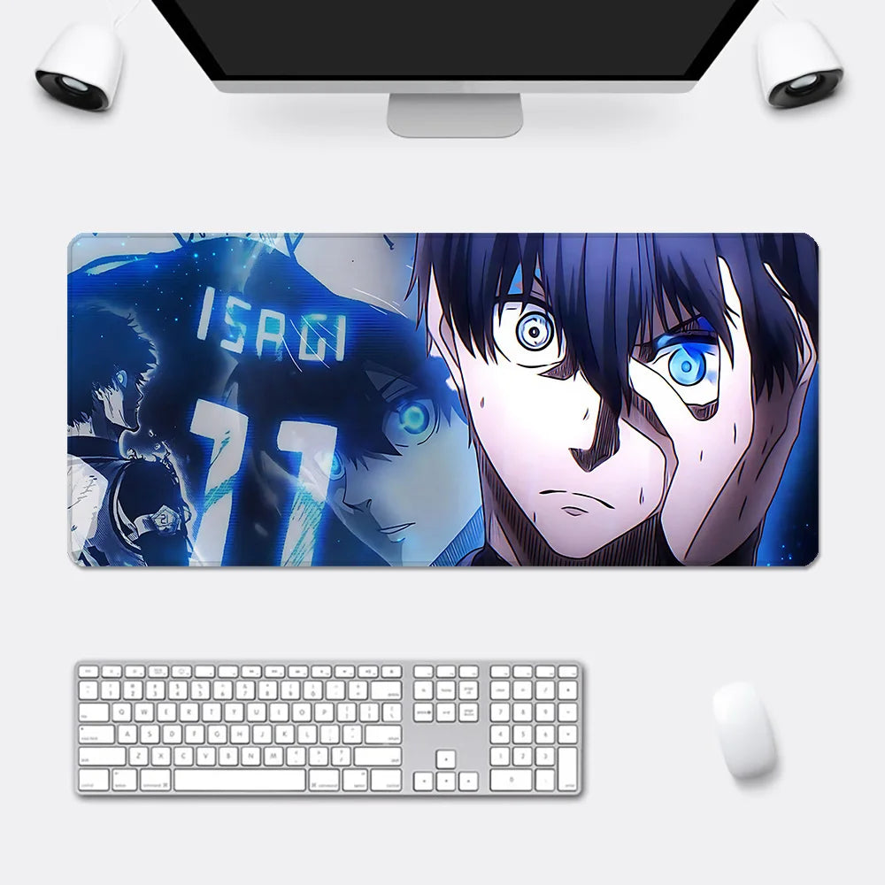 Anime Blue Lock Mousepad HD Printing Computer Gamers Locking Edge Non-slip Mouse Pad XXL90x40cm Keyboard PC Desk Pad
