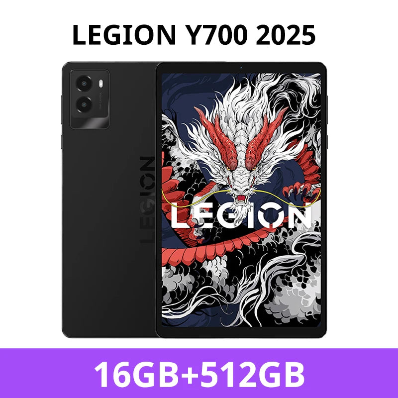Lenovo LEGION Y700 2025 Tablet Global ROM Snapdragon 8 Gen 3 Octa Core 8.8 Inch 165Hz Display Android 6550mAh Pad PC
