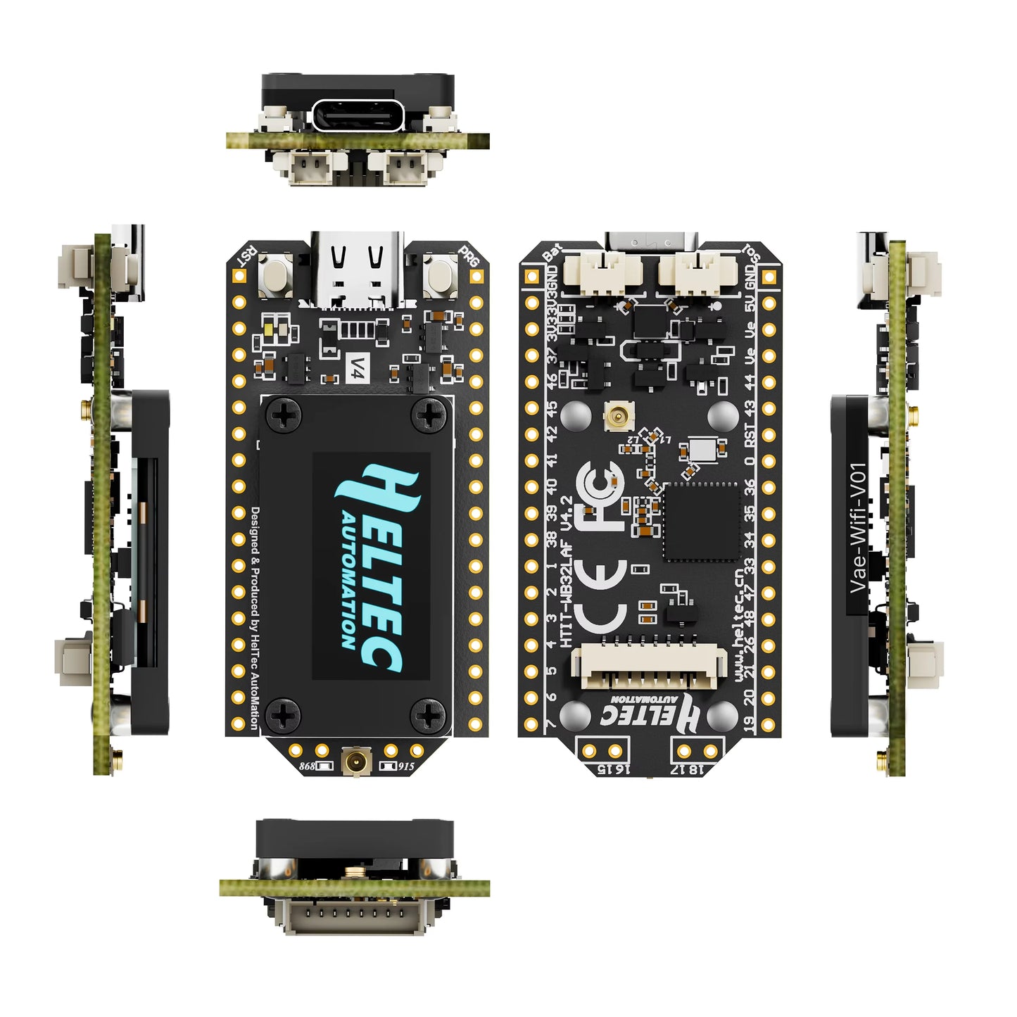 Heltec V4 OLED Meshcore ESP32-S3 SX1262 LoRa 32 Dev-Board WiFi Bluetooth PSRAM 16MB For Arduino IoT Meshtastic