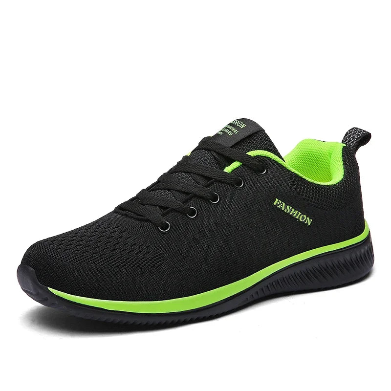 YRZL Men's Sports Running Shoes Lightweight Breathable Air Mesh Sneakers Non Slip Comfortable Casual Athletic Gym Shoes for Men