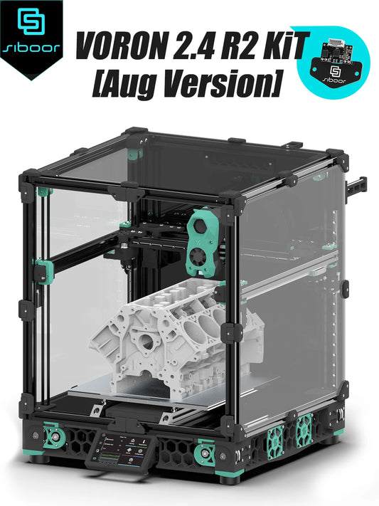 Voron 2.4 R2 Corexy 3D Printer Upgraded Stealthburner SIBOOR V2.4 R2 [Aug,Version] Impresora 3D 350x350x350mm 3D Printer Kits
