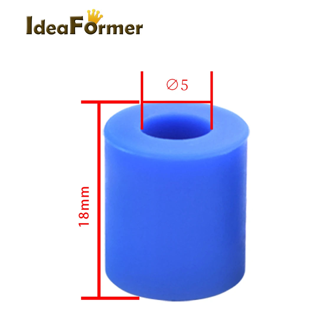 IdeaFormer 4Pcs High Temperature Silicone Solid Spacer Hot Bed Leveling Column For CR-10 CR10S Ender-3 Prusa I3 3D Printer Parts