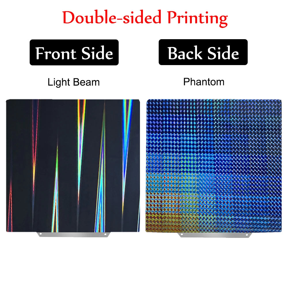PEO PET PEI Sheet for Artillery Genius/Hornet Build Plate Genius Pro Heat Bed Spring Steel Sheet Double Side for Anycubic Kobra2