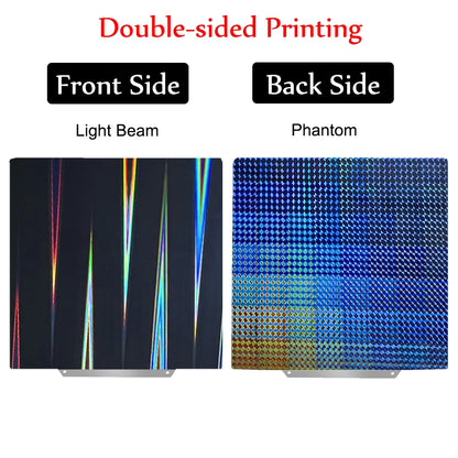 PEO PET PEI Sheet for Artillery Genius/Hornet Build Plate Genius Pro Heat Bed Spring Steel Sheet Double Side for Anycubic Kobra2