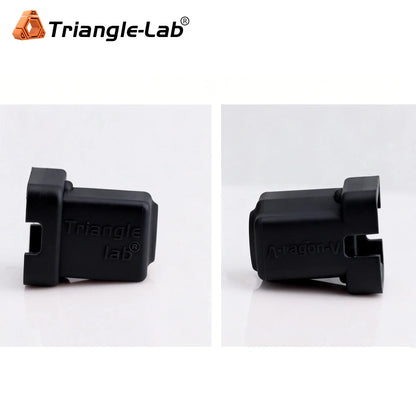 Trianglelab® Dragon Ace® Black Silicone Socks Compatible Dragon ACE HOTEND Withstands High Temperature of 280 Degrees Celsius