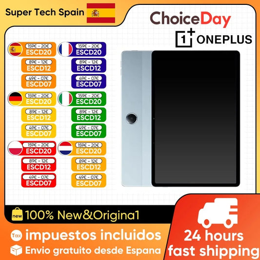 Global Version OnePlus Pad Lite Tablet LCD 90Hz 11'' Display 9340mAh Battery Android Tablet MediaTek Helio G100 OxygenOS 15.0.1