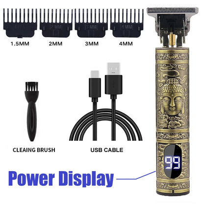 T9 Hair Clipper Repair Beard Shaving Body Hair Trimmer Clippers Corteiz Electric Machine Men Haircut Machine 0mm Barber Shaver