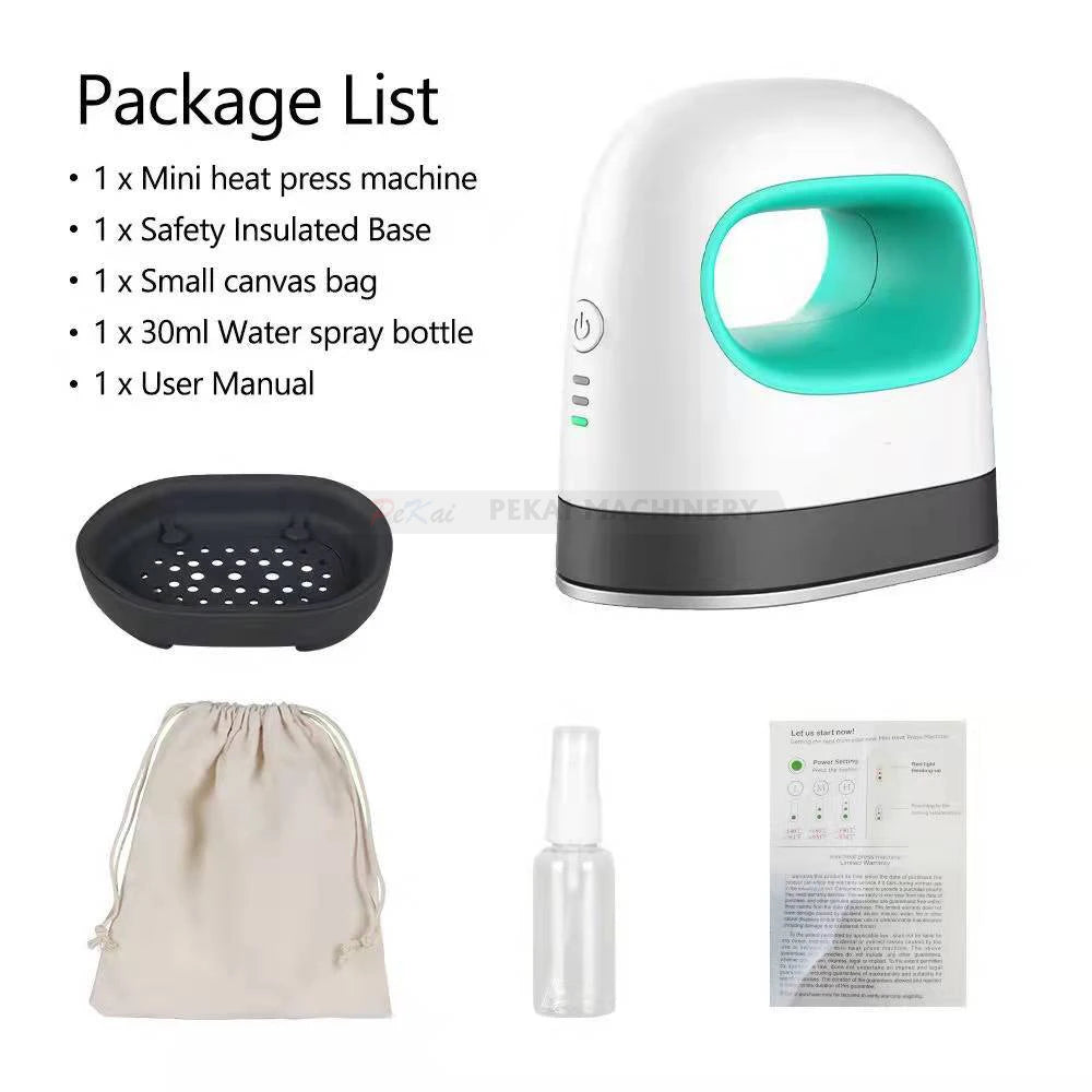 Wholesale Hot selling Newest Portable Sublimation Machine Hand Held for Logo Mini Easy Operate T-shirts Heat Press Machine