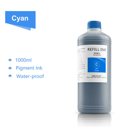1000ml Pigment Ink For Epson T9451 T9481 T9441 T902XL WF-C5210 WF-C5710 WF-C5290 WF-C5790 WF-C869Ra PX-S884 Printer Waterproof