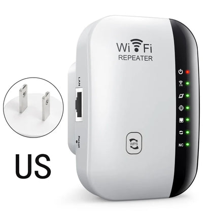 High Quality 300Mbps WiFi Range Extender US/EU/AU/UK 802.11bgn WIFI Repeater 4/7 Lights Wireless WiFi Signal Booster Home