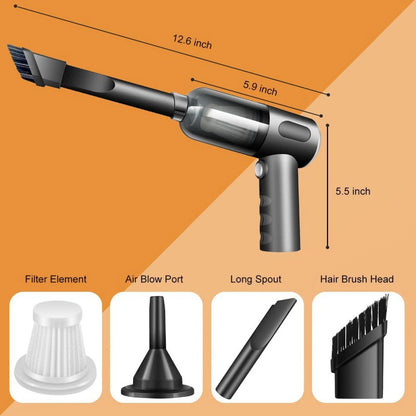 Mini Cleaner Cordless Handheld Vacuum Cleaner Strong Suction Powerful Rechargeable Portable Cleaning Machine for Car Home