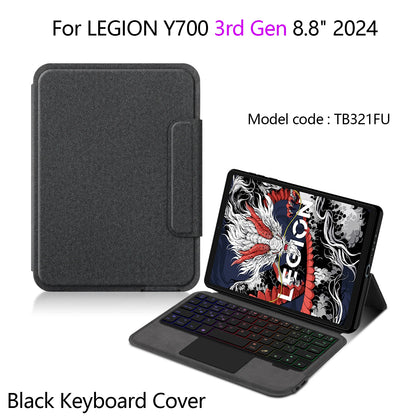 Magic Keyboard For Lenovo Legion Y700 5th 4th 3rd 2nd 1st Generation 8.8inch Gaming Tablet Smart Case Wireless TouchPad Keyboard