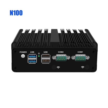 Newest Intel N150 N100 Firewall Soft Router N6000 J6412 Mini Pokect Computer 4x2.5G i226 LAN Fanless Mini PC pfSense PVE ESXi