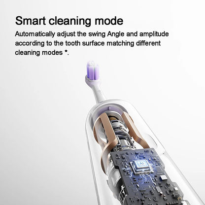 Mijia Oscillation Electric Toothbrush Pro 4 Modes IPX8 Waterproof 180 Days Battery Life Type-C Interface mijia T300