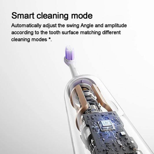Mijia Oscillation Electric Toothbrush Pro 4 Modes IPX8 Waterproof 180 Days Battery Life Type-C Interface mijia T300