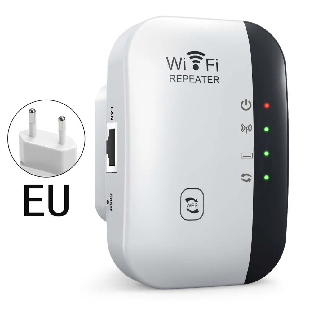 High Quality 300Mbps WiFi Range Extender US/EU/AU/UK 802.11bgn WIFI Repeater 4/7 Lights Wireless WiFi Signal Booster Home