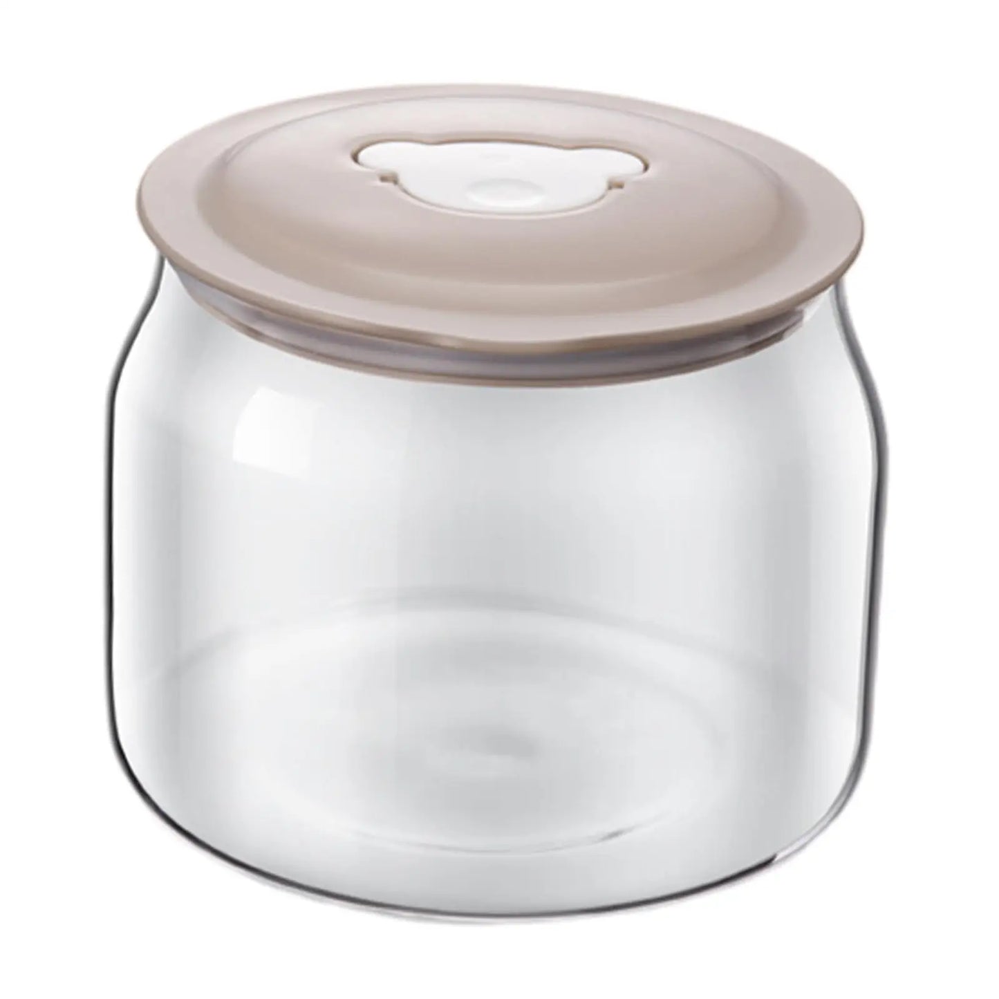 Cheese Maker, Greek Yogurt Filter Nut Milk Container, Glass Yogurt Maker Soy Milk Tea Jar for Homemade Jams Jelly