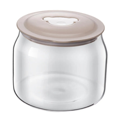 Cheese Maker, Greek Yogurt Filter Nut Milk Container, Glass Yogurt Maker Soy Milk Tea Jar for Homemade Jams Jelly