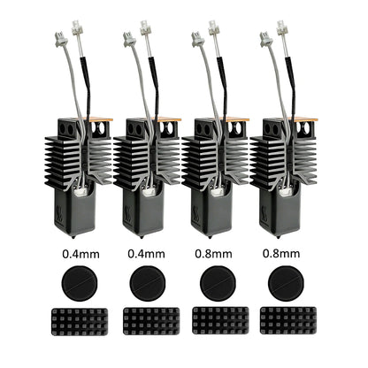 Toolhead Hot End For Snapmaker U1 Pre-installed Thermistor & Ceramic Heating Plate Quick Heating Hotend For U1 3D Printer Parts