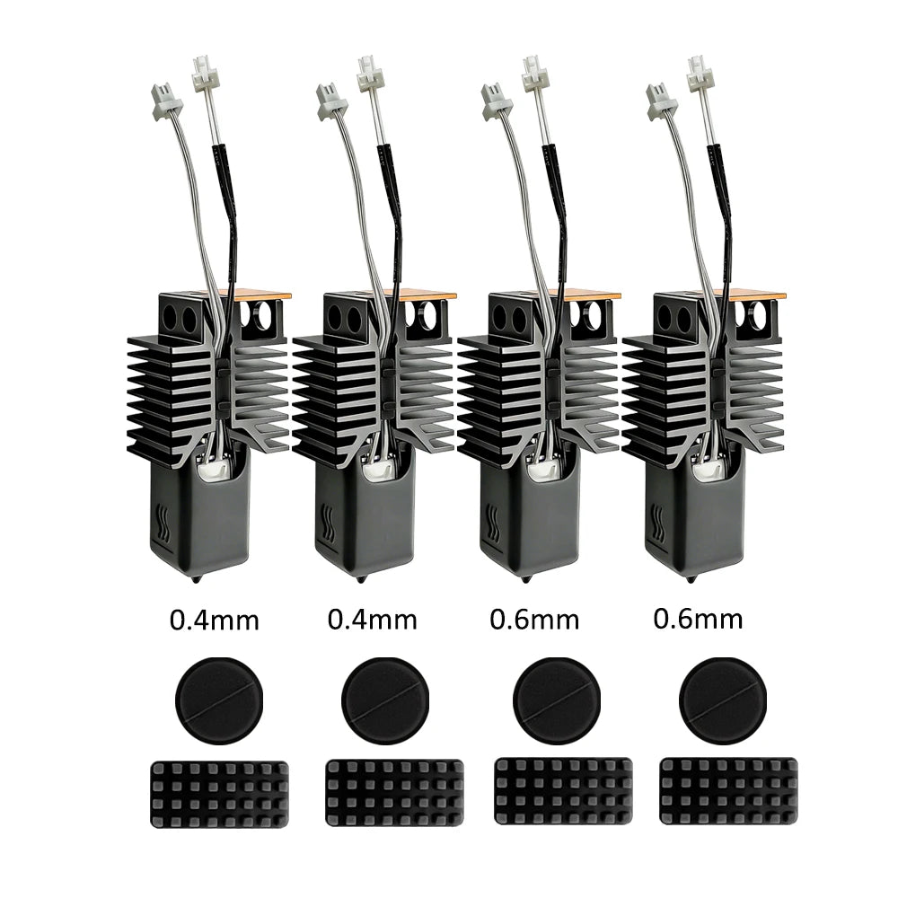 Toolhead Hot End For Snapmaker U1 Pre-installed Thermistor & Ceramic Heating Plate Quick Heating Hotend For U1 3D Printer Parts