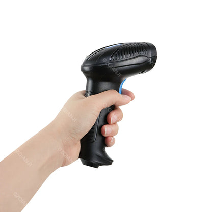 1D/2D Wired QR Code Reader or Wireless Bluetooth Handheld Barcode Scanner Portable Bar Scanner 2d Reader for PDF417 Data Matrix