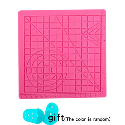 3D Printing Pen Silicone Mat DIY Creative Drawing Template Pad With Heat-proof Finger Sleeve Art Tools Christmas Gift for Kids