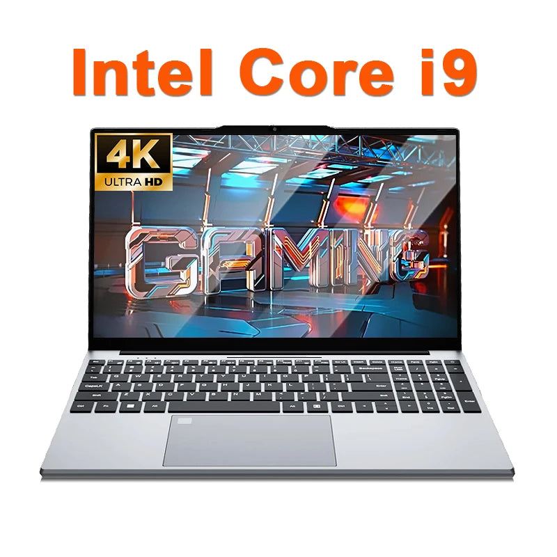 15.6 inch Laptop Windows 11 Intel Core i9 10980HK Portable Gaming PC 16GB RAM 1TB 2TB SSD Fingerprint Unlock Backlight Notebook