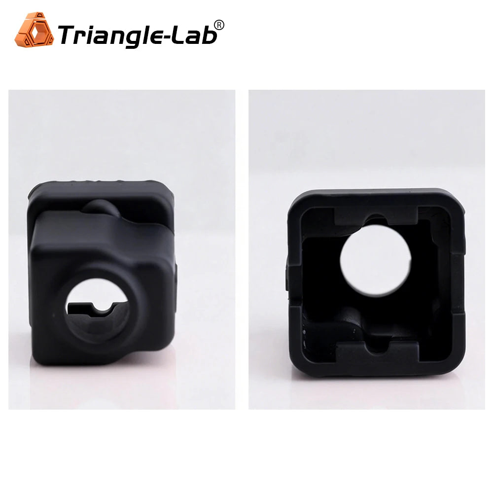 Trianglelab® Dragon Ace® Black Silicone Socks Compatible Dragon ACE HOTEND Withstands High Temperature of 280 Degrees Celsius