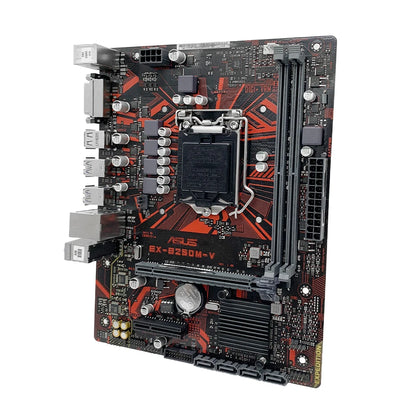 ASUS EX-B250M-V Motherboard Support I7 7700K 6700K I5-7600K 6500 I3-7350K 6300 CPU LGA1151 DDR4 2400MHz SATA NVME M.2 MATX