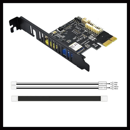 Tuya Wifi Computer Power Reset Switch PCIe Expansion Card for PC Destop Computer APP Remote Control Computer Wifi Smart Switch