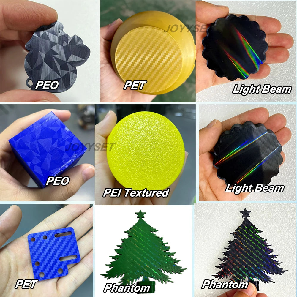 PEO PET PEI Sheet for Artillery Genius/Hornet Build Plate Genius Pro Heat Bed Spring Steel Sheet Double Side for Anycubic Kobra2