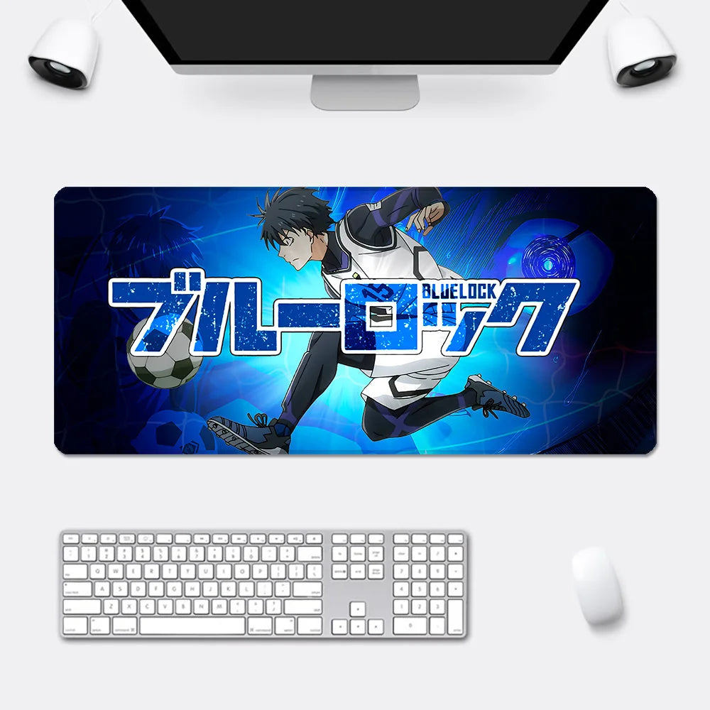 Anime Blue Lock Mousepad HD Printing Computer Gamers Locking Edge Non-slip Mouse Pad XXL90x40cm Keyboard PC Desk Pad