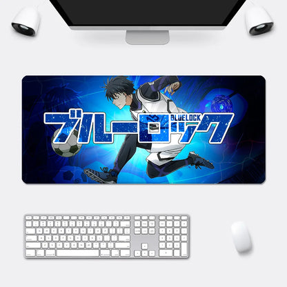 Anime Blue Lock Mousepad HD Printing Computer Gamers Locking Edge Non-slip Mouse Pad XXL90x40cm Keyboard PC Desk Pad