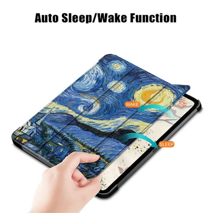 Tablet Funda For iPad Air 11 2024 Case PU Leather Hard Back Magnetic Folding Cover For iPad Air 11 2025 m3 m2 iPad Air 5 4 Case