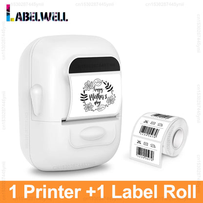P50 Adhesive Label Printer Similar as M110 Marklife P50 E210 Label Machine Inkless Thermal Label Maker Or 1PK P50 Label Sticker