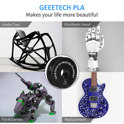 Geeetech 10Kg PLA Filament Plastic For 3D Printer 1.75mm,Tangle-Free, 3d Printing Wire Materials Vacuum Packaging