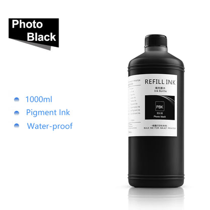 1000ml Pigment Ink For Epson T9451 T9481 T9441 T902XL WF-C5210 WF-C5710 WF-C5290 WF-C5790 WF-C869Ra PX-S884 Printer Waterproof