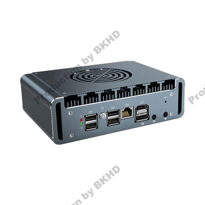 BKHD 2025 New Intel Core 13th Gen i7-13620H i5-1345U 10 Cores 6 Lan 2.5G DDR5 Firewall Soft Routing Pfsense Win-dows Ubuntu ESXi