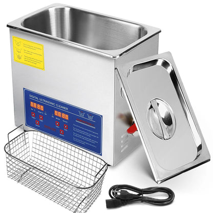 SucceBuy 15L Ultrasonic Cleaner Lave-Dishes Portable Washing Machine with Digital Timer Ultrasound Home Jewelry Clean Appliances