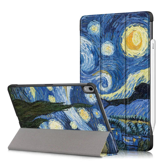 Tablet Funda For iPad Air 11 2024 Case PU Leather Hard Back Magnetic Folding Cover For iPad Air 11 2025 m3 m2 iPad Air 5 4 Case