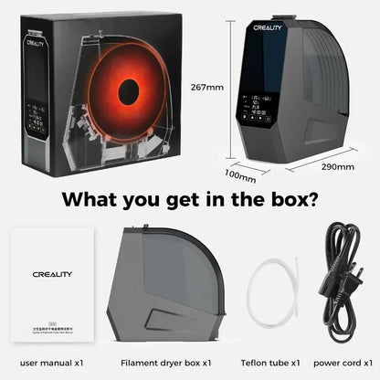 Creality Space Pi Filament Dryer 360° Hot-Air Heating 1KG 3D Printer Filament Dryer Box For Creality K1 C/ Ender 3 V3 KE /SE