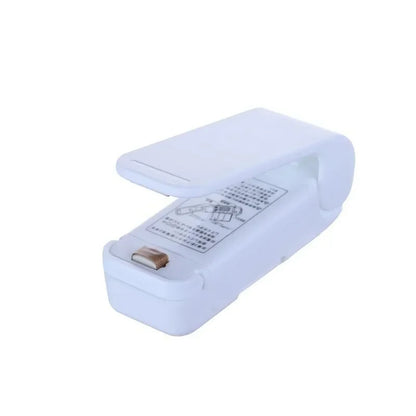 Mini Heat Bag Sealing Machine Package Sealer Bags Thermal Plastic Food Bag Closure Portable Sealer Food Packaging Heat Sealer