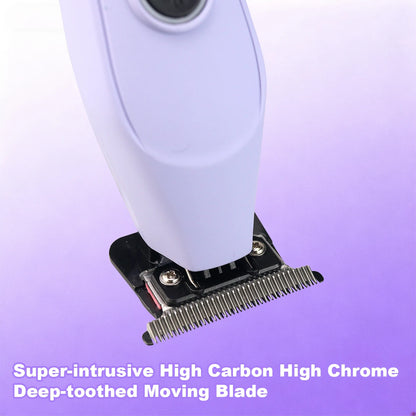 JUCAI MINICANDY JC08 Men's Hair Clipper DLC Zero Gapped Brushless Motor with Base Charger Professional Trimmer Finishing Machine