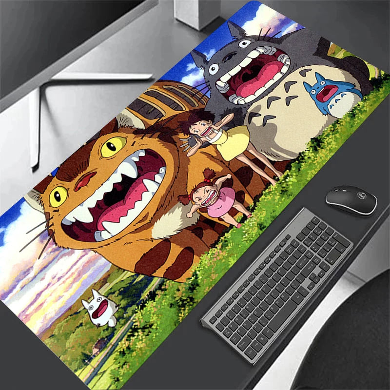 Pink Kawaii Large Mousepad XXL Game Dragon Mouse Pad Gamer Mouse Mat Cute PC Computer Carpet Surface Mause Pads Keyboard Deskmat