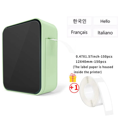 Marklife Thermal Label Printer D110 B21 P15 Mini Protable Bluetooth Adhesive Label Printer Maker For Gift/Diy Creative/Marking