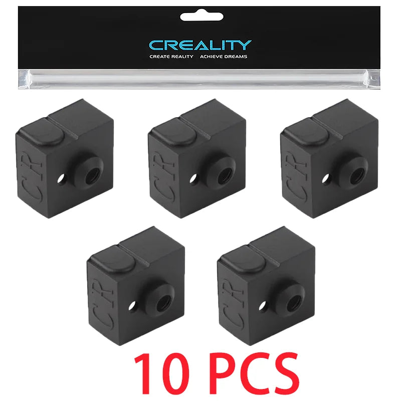 Official Creality Ender 3 V2 Neo Silicone Sock, 5/10PCS 3D Printer Hotend Heater Block Cover  for Ender-3 Max Neo/Ender3 neo