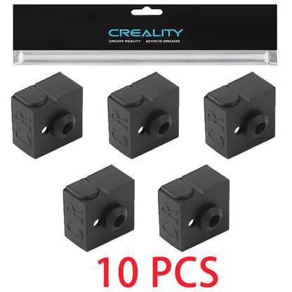 Official Creality Ender 3 V2 Neo Silicone Sock, 5/10PCS 3D Printer Hotend Heater Block Cover  for Ender-3 Max Neo/Ender3 neo