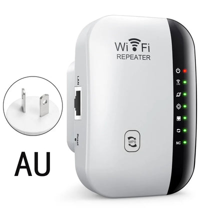 High Quality 300Mbps WiFi Range Extender US/EU/AU/UK 802.11bgn WIFI Repeater 4/7 Lights Wireless WiFi Signal Booster Home