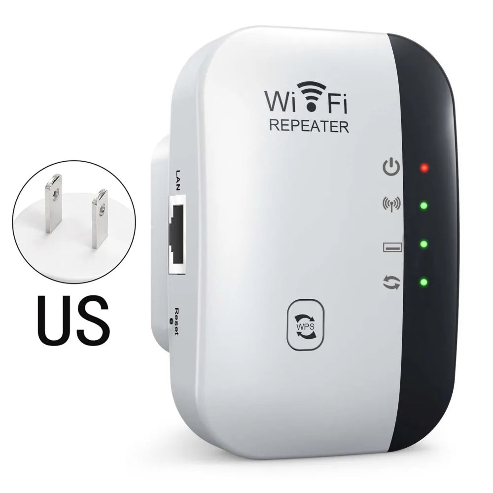 High Quality 300Mbps WiFi Range Extender US/EU/AU/UK 802.11bgn WIFI Repeater 4/7 Lights Wireless WiFi Signal Booster Home