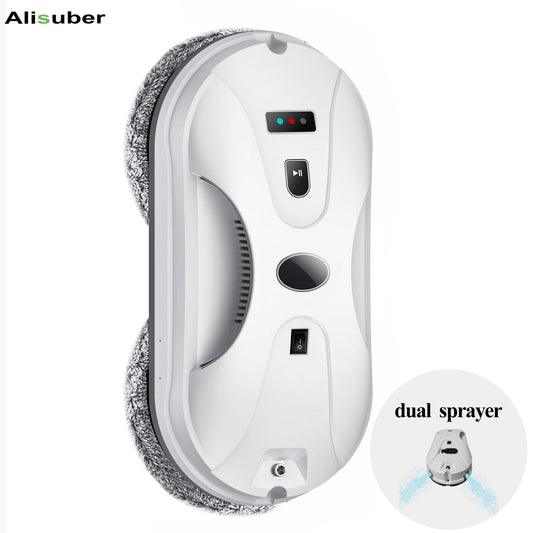 Window Cleaning Robot Water Sprayer Smart Remote Control Electric Glass Limpiacristale Vacuum Washing Robot for Home Appliance